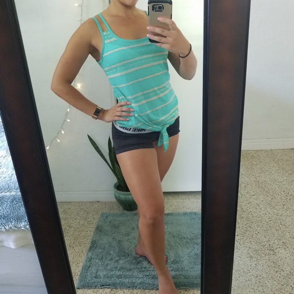 Teal Charlotte Russe Tank